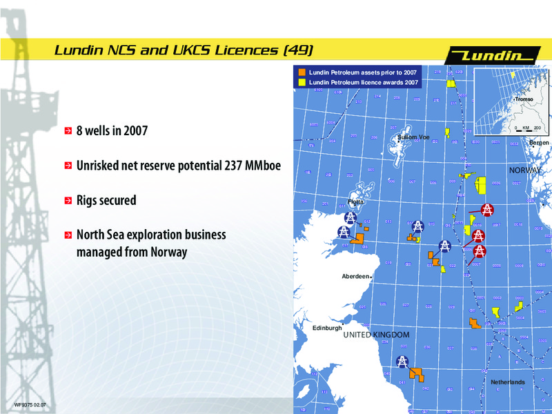Q1 2007 Financial Results – Lundin Petroleum – slide 28