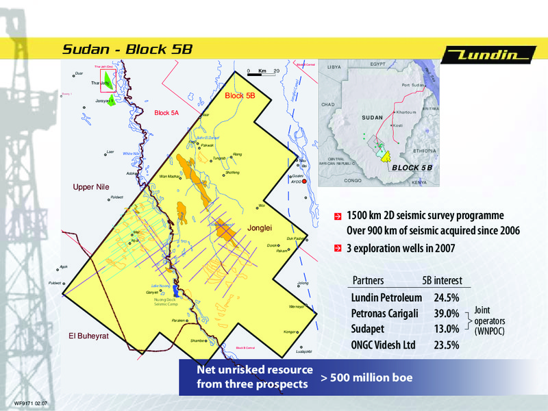 AGM 2007 – Lundin Petroleum – slide 23