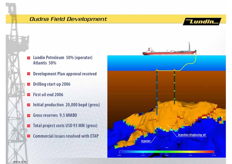 INVESTOR PRESENTATION – Lundin Petroleum – slide 16