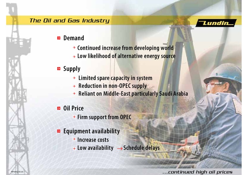 INVESTOR PRESENTATION – Lundin Petroleum – slide 28