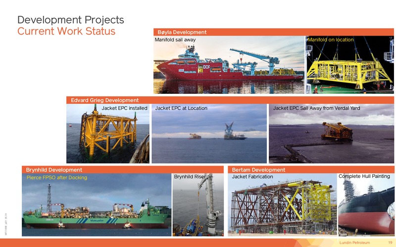 June 2014 Corporate Presentation – Lundin Petroleum – slide 19