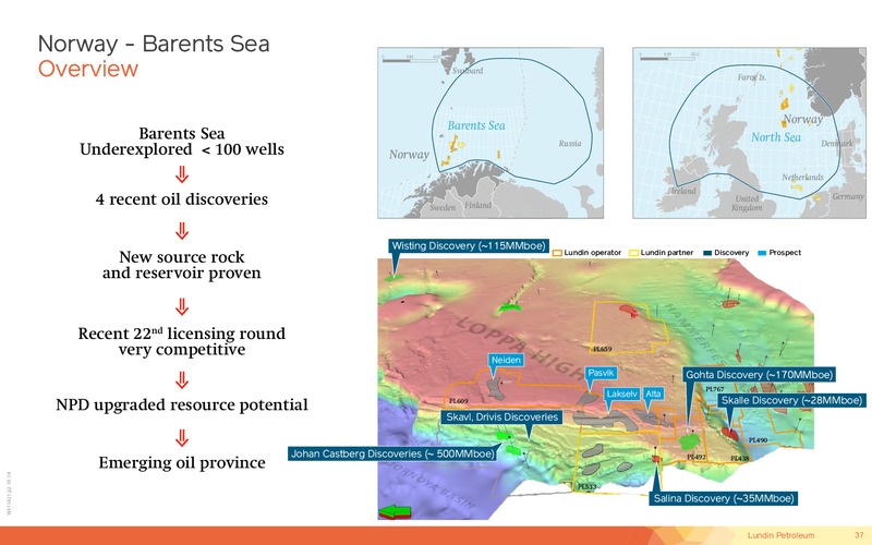 June 2014 Corporate Presentation – Lundin Petroleum – slide 37
