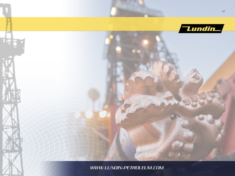 FINANCIAL PRESENTATION – Lundin Petroleum – slide 36