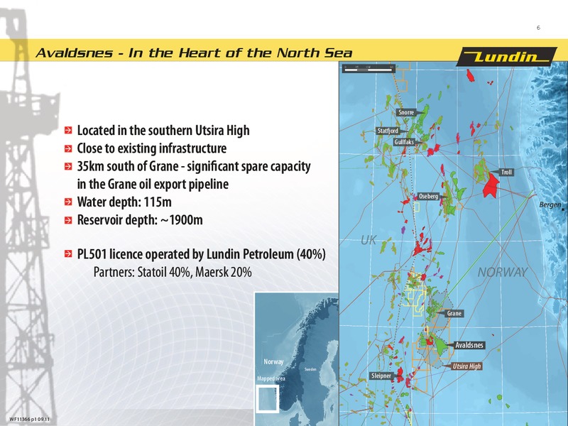 INVESTOR PRESENTAITON – Lundin Petroleum – slide 5