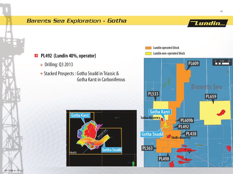 First Nine Month 2012 – Lundin Petroleum – slide 41