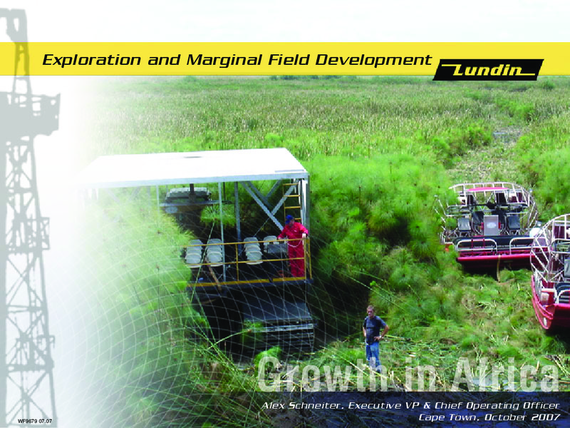 INVESTOR PRESENTATION – Lundin Petroleum – slide 1