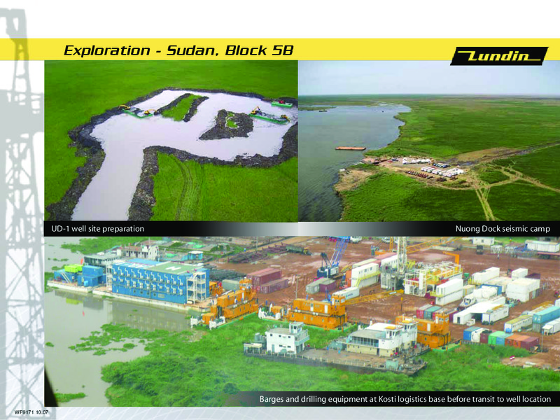INVESTOR PRESENTATION – Lundin Petroleum – slide 11