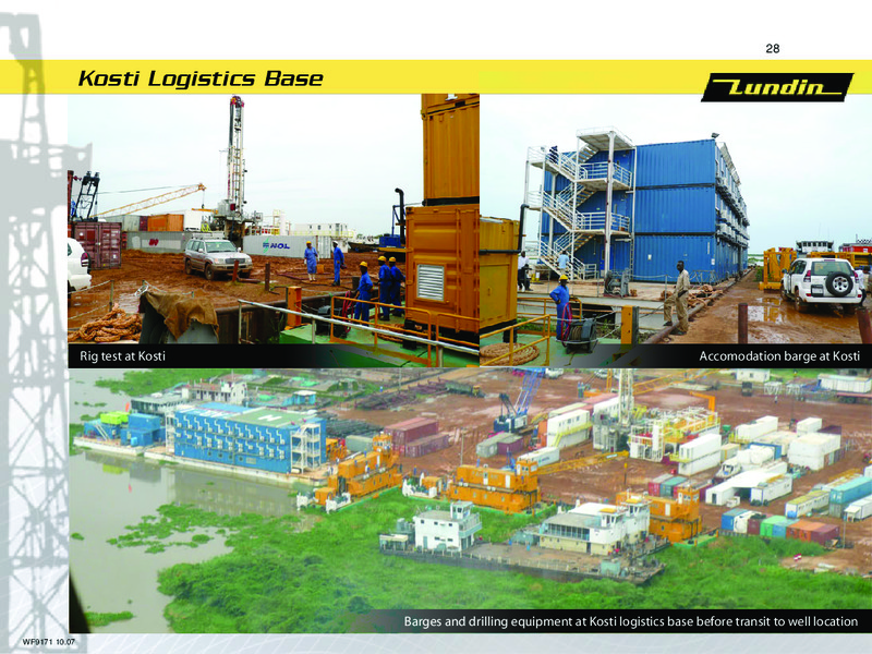 FINANCIAL RESULTS   FIRST NINE MONTHS 2007 – Lundin Petroleum – slide 27