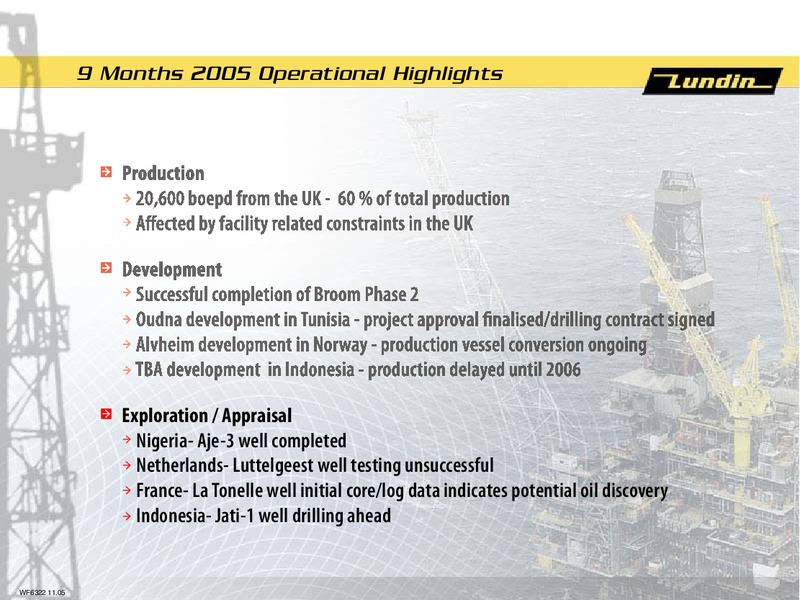 FINANCIAL PRESENTATION – Lundin Petroleum – slide 10