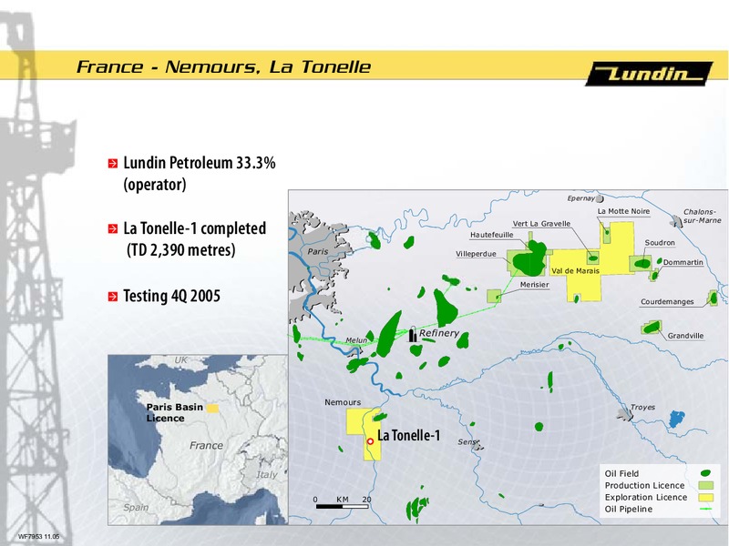 FINANCIAL PRESENTATION – Lundin Petroleum – slide 23
