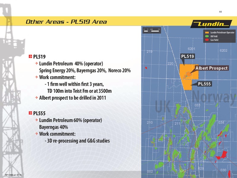 DECEMBER 2010 ANALYST PRESENTATION – Lundin Petroleum – slide 44