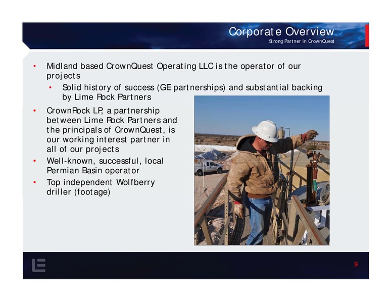 Investor presentation – Lynden Energy Corp. – slide 8