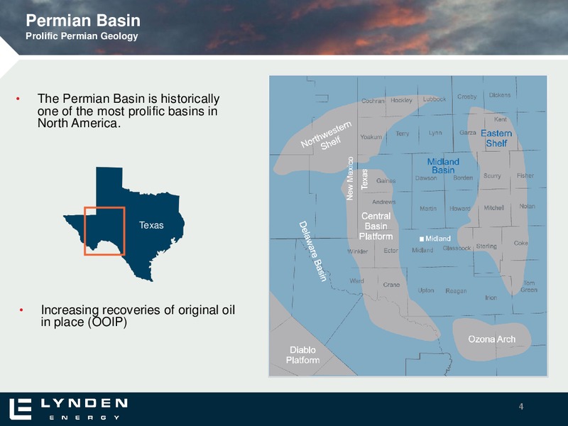 September 2014 Corporate Presentation – Lynden Energy Corp. – slide 3