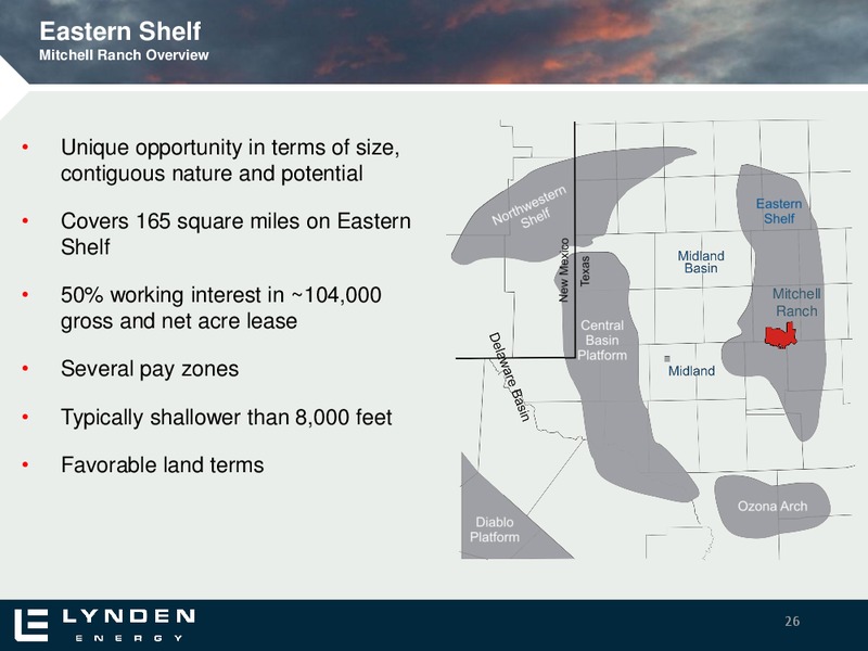 September 2014 Corporate Presentation – Lynden Energy Corp. – slide 25