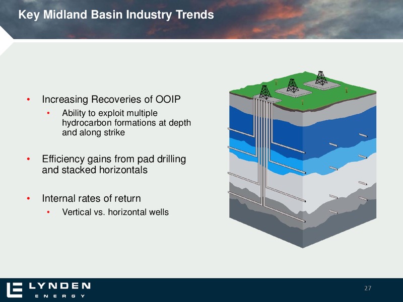 Corporate Presentation – Lynden Energy Corp. – slide 26