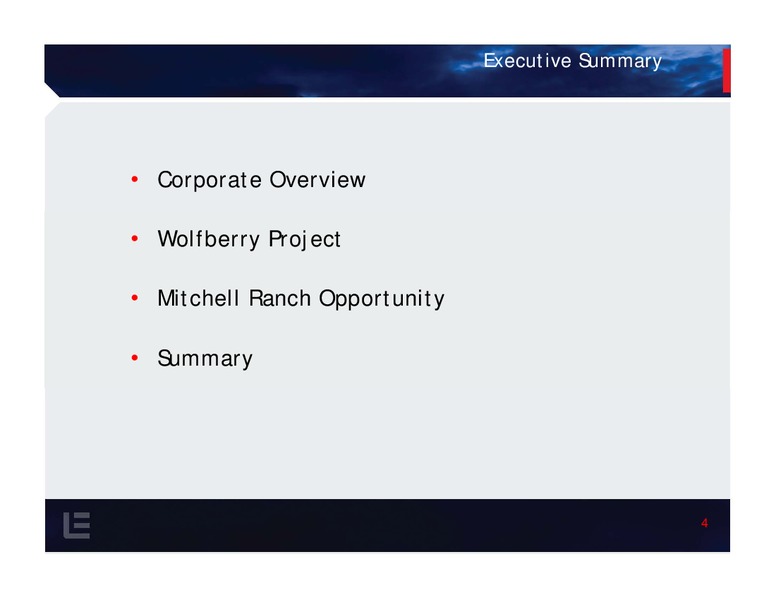 Investor Presentation – Lynden Energy Corp. – slide 3