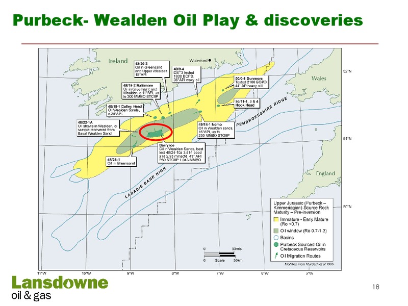 CELTIC SEA OIL & GAS CONFERENCE – Lansdowne Oil and Gas Plc – slide 17
