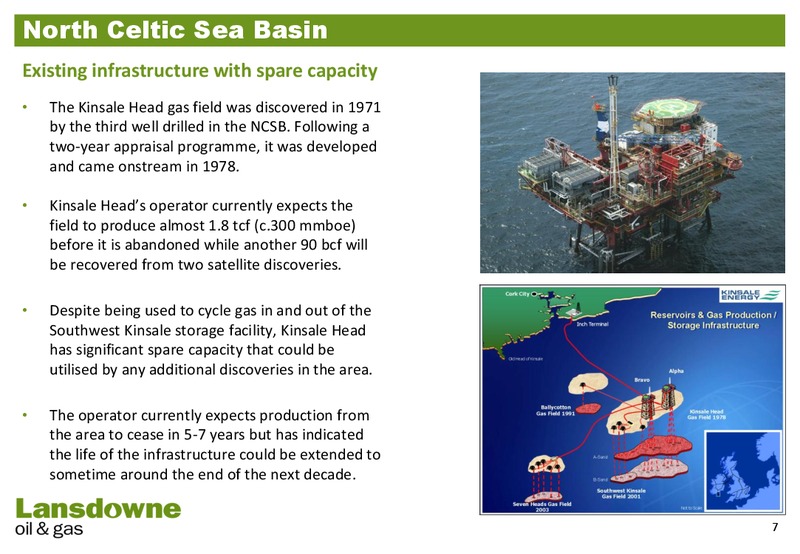 CORPORATE UPDATE – Lansdowne Oil and Gas Plc – slide 6