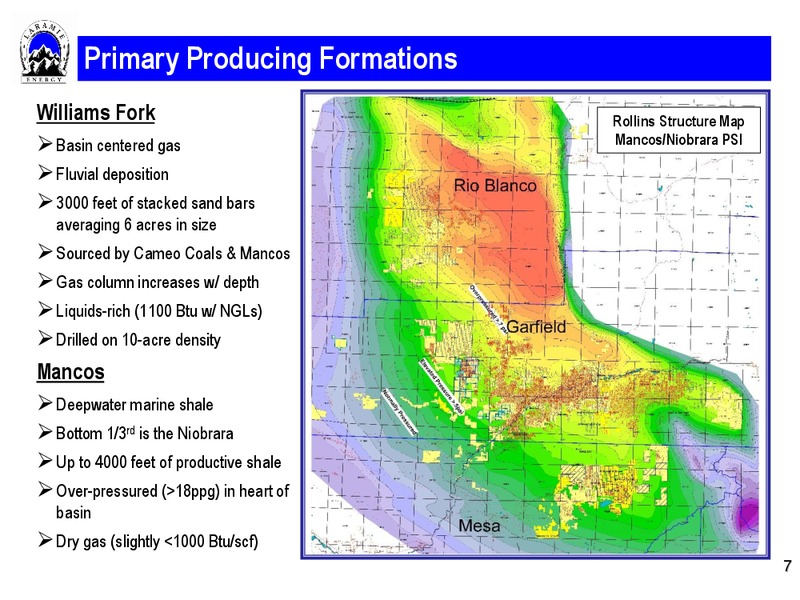 DUG Conference Presentation – Laramie Energy II LLC – slide 6