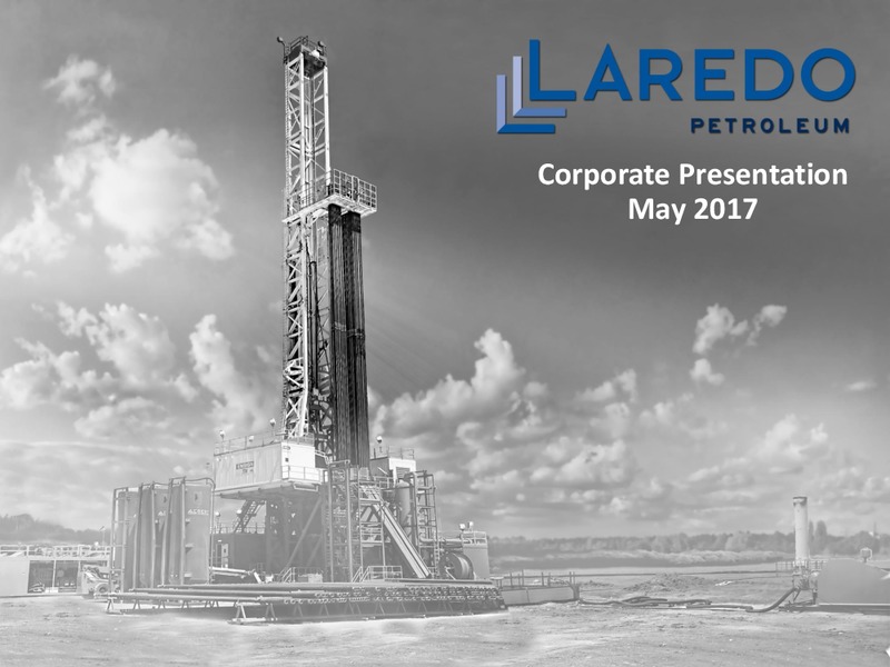Q1 2017 Earnings Presentation – Laredo Petroleum Inc. – slide 1
