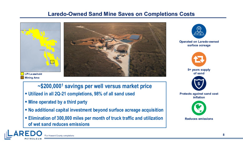September 2021 Investor Presentation – Laredo Petroleum Inc. – slide 7