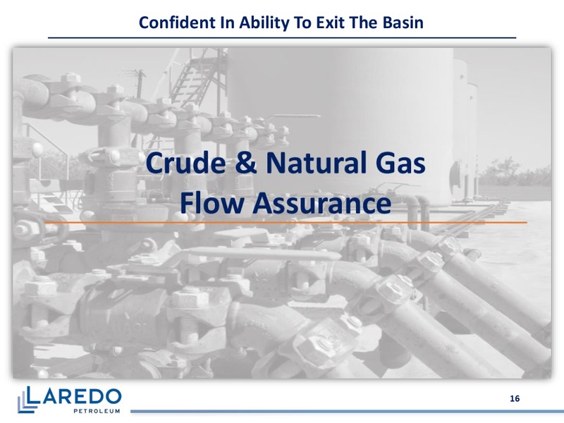 Barclays Global CEO Energy Power Conference – Laredo Petroleum Inc. – slide 15