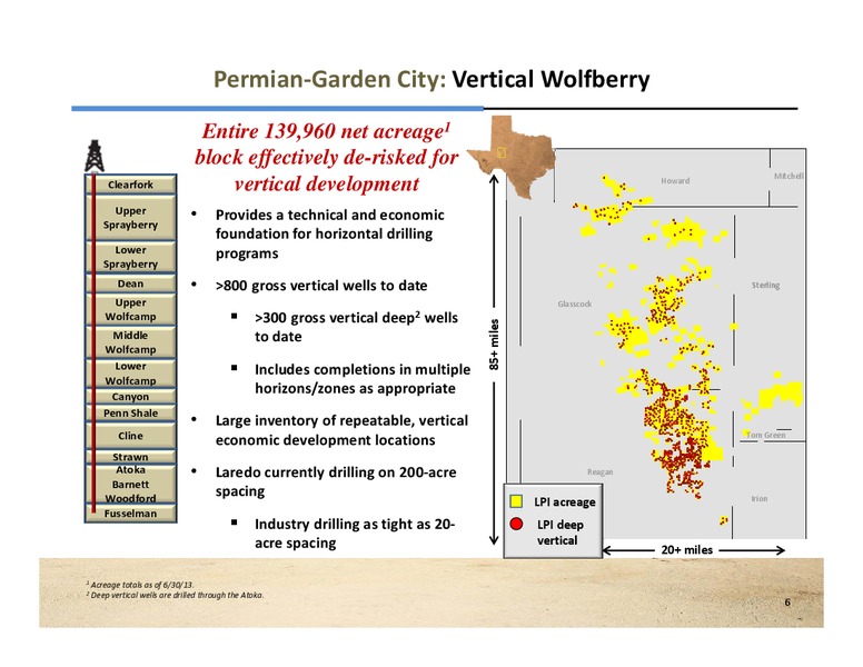 September 2013 Investor Presentation – Laredo Petroleum Inc. – slide 5