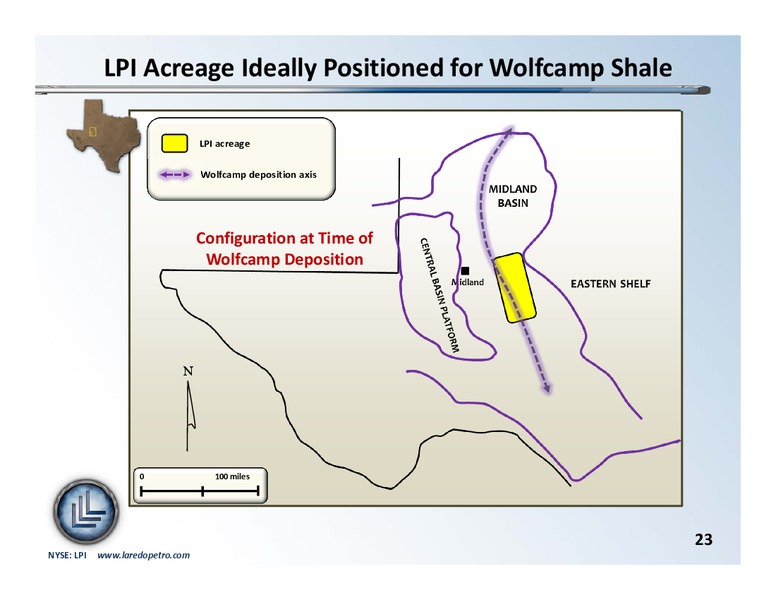 September 2013 Investor Update – Laredo Petroleum Inc. – slide 22