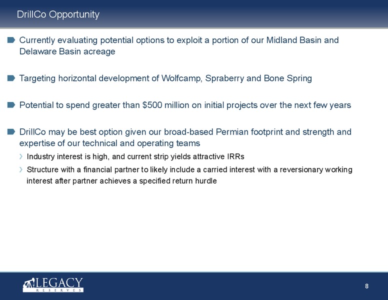 May 2015 Investor Presentation – Legacy Reserves Lp – slide 7