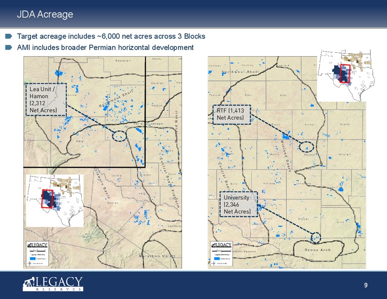 JULY 2015 OPERATIONS UPDATE – Legacy Reserves Lp – slide 8