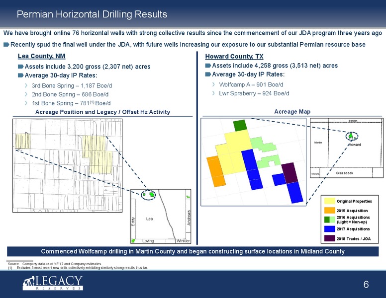 August 2018 Enercom Conference – Legacy Reserves Lp – slide 5
