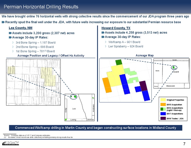September 2018 Investor Presentation – Legacy Reserves Lp – slide 6