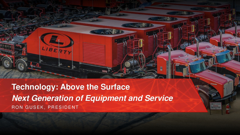 Investor Day – Liberty Oilfield Services – slide 60