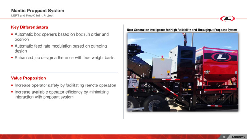 Investor Day – Liberty Oilfield Services – slide 84