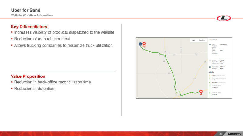 Investor Day – Liberty Oilfield Services – slide 85