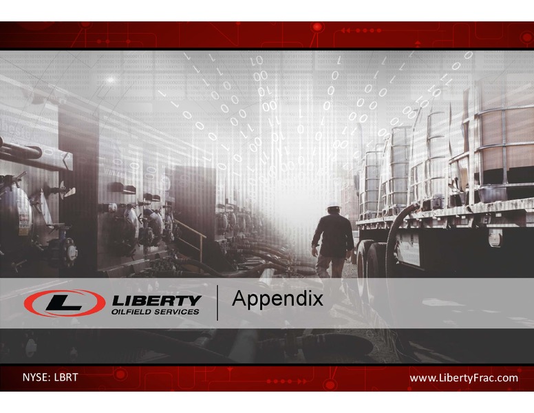 November 2018 Investor Presentation – Liberty Oilfield Services – slide 20