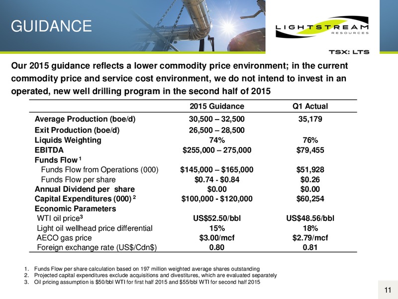 June 2015 Corporate Presentation – Lightstream Resources Ltd. – slide 10