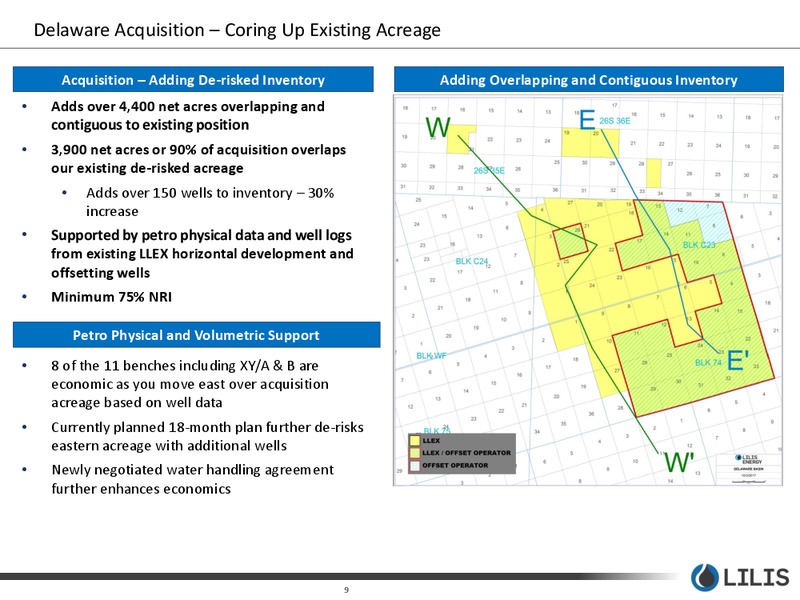 January 2018 Corporate Presentation – Lilis Energy Inc. – slide 8