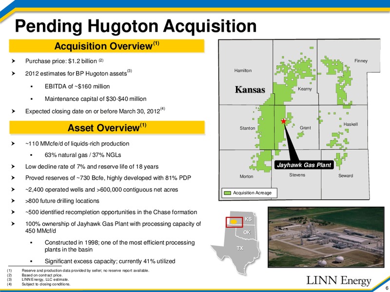 Acquisition Update – Linn Energy, Llc – slide 5