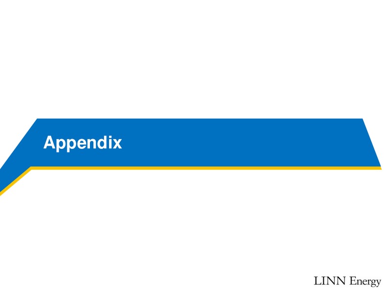 Acquisition Update – Linn Energy, Llc – slide 9