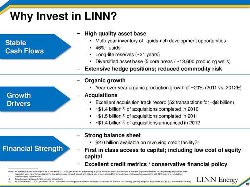 Barclays Capital HY Bond and Syndicated Loan Conference – Linn Energy, Llc – slide 17
