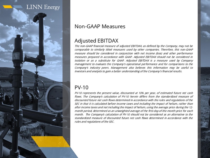 4Q 2017 Earnings Presentation – Linn Energy, Inc – slide 2