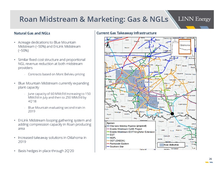 July 2018 Investor Presentation – Linn Energy, Inc – slide 25