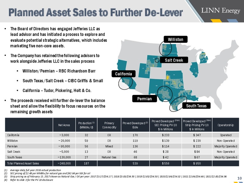 Supplemental Emergence Presentation – Linn Energy, Llc – slide 8