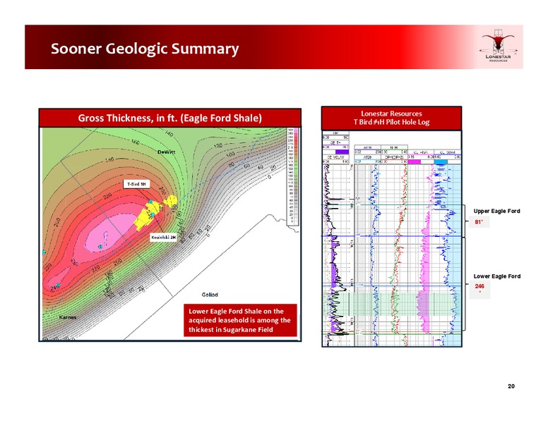 August 2019 Investor Presentation – Lonestar Resources Ltd. – slide 19