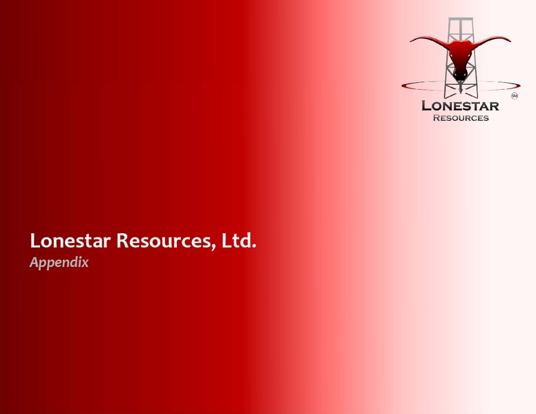 Q3 2016 Conference Call – Lonestar Resources Ltd. – slide 8