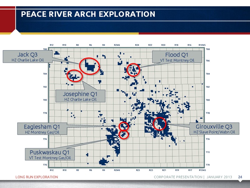 FEBRUARY 2013 CORPORATE PRESENTATION – Long Run Exploration Ltd. – slide 25