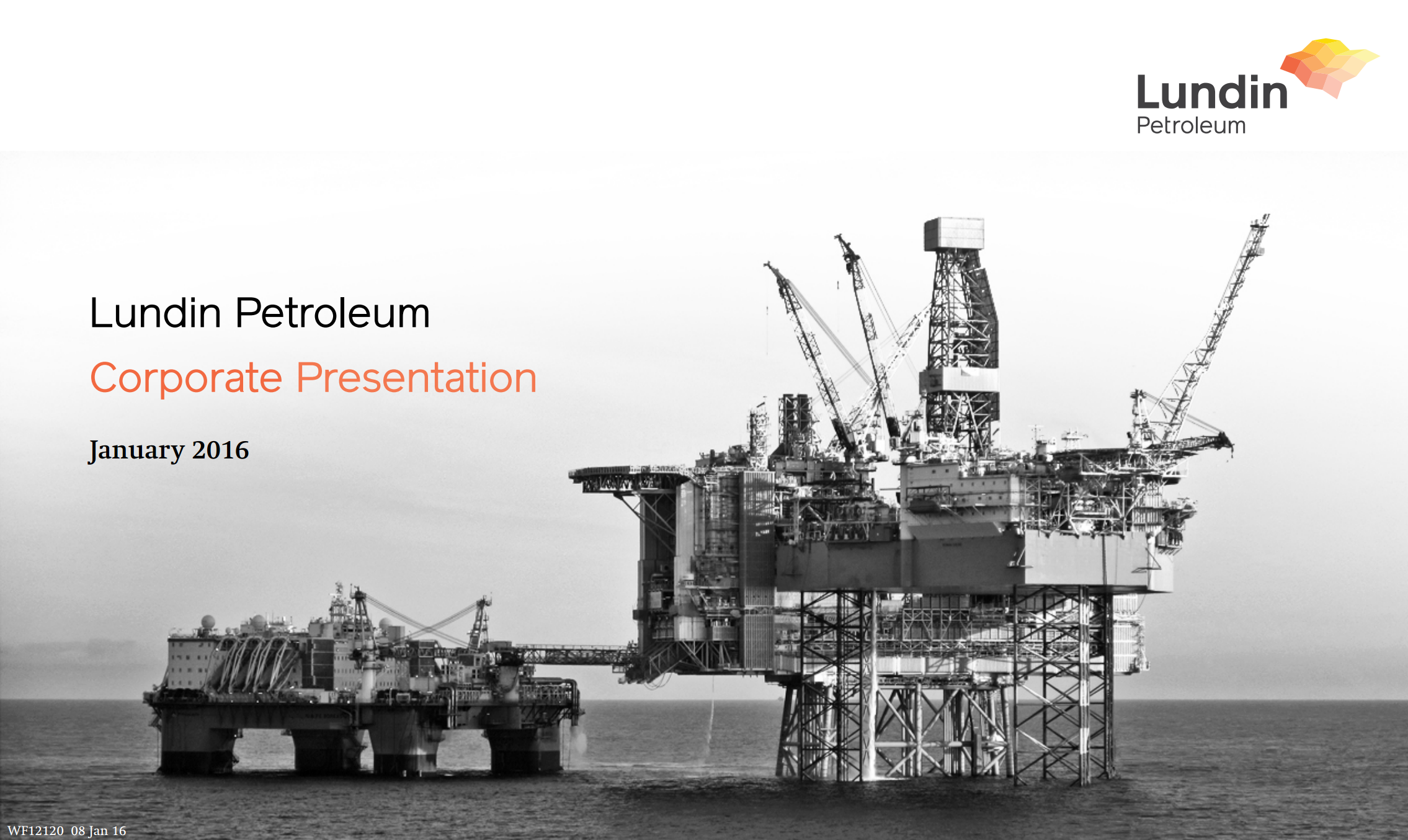 January 2016 Investor Presentation – Lundin Petroleum – slide 1