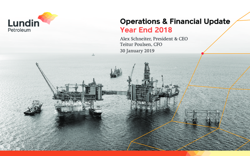 Operations and Financial Update Year End 2018 – Lundin Petroleum – slide 1