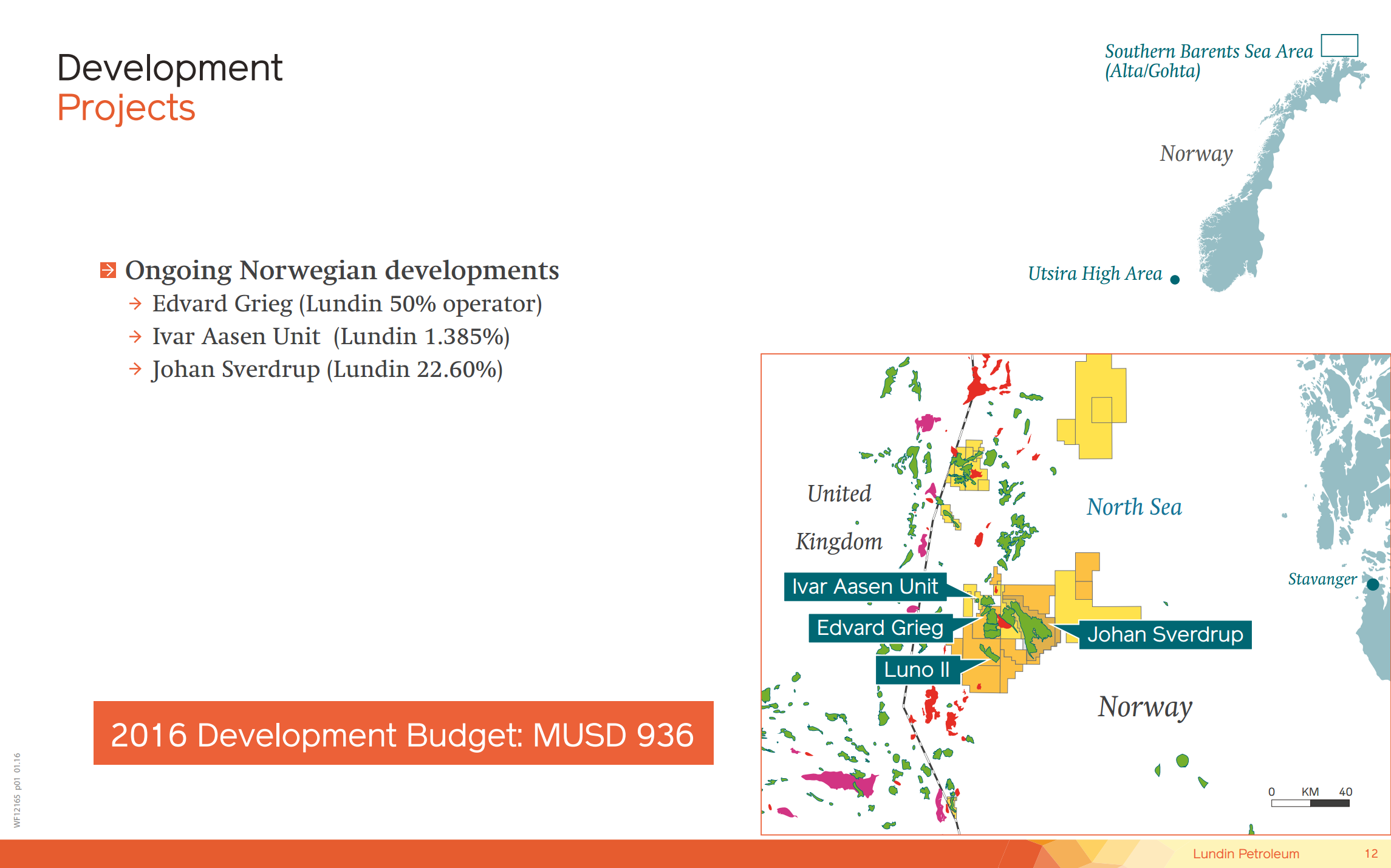 February 2016 Corporate Presentation – Lundin Petroleum – slide 11